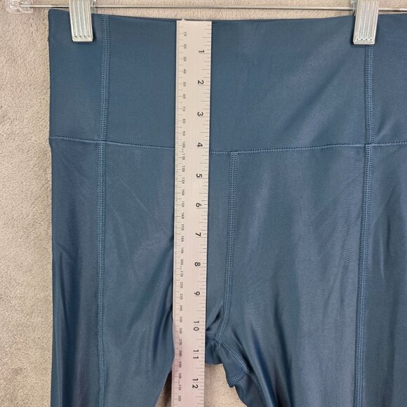 Womens Sweaty Betty Blue 7/8 High Waist Leggings Polyamide Elastane Size XS - Picture 5 of 10